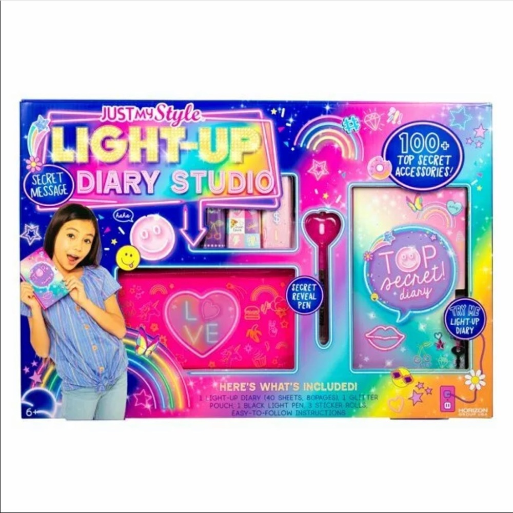 Just My Style Light Up Diary Studio